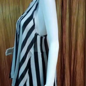 Charlotte Russe Racerback Sheer Top